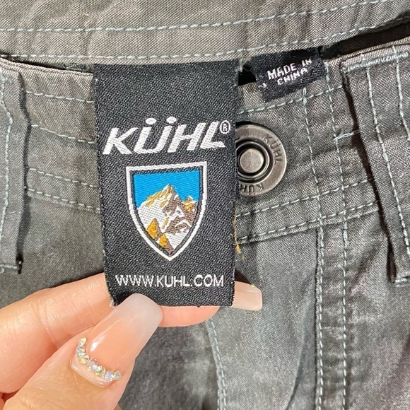 Kuhl free range shorts 11" grey cargo shorts size 4 - Picture 7 of 9